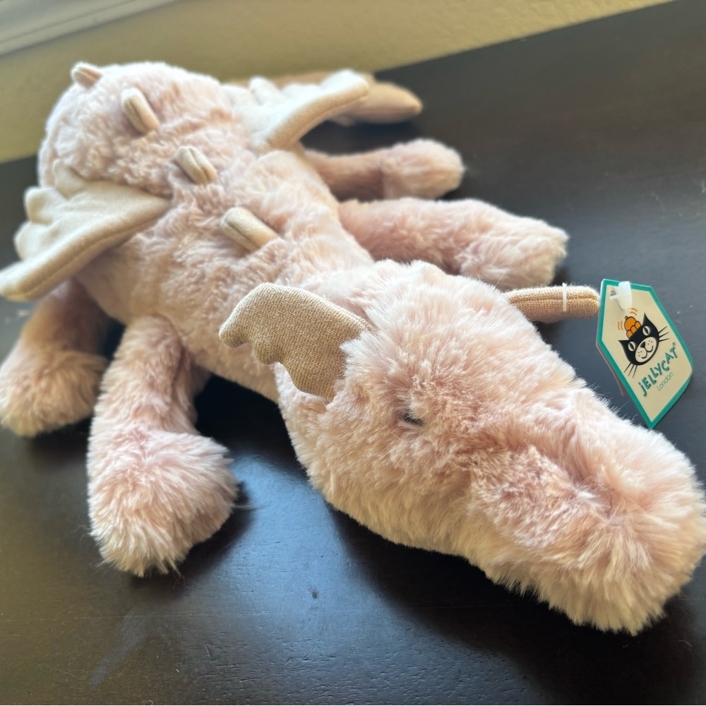 Jellycat Blush Dragon Plush Toy